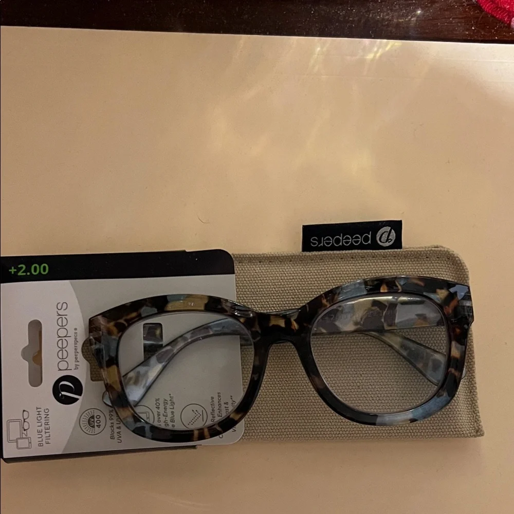 Peepers Tortoise Shell Women's Glasses - Picture 1 of 2